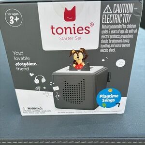 Tonies | Toniebox Playtime Puppy Starter Set | Gray Brand New